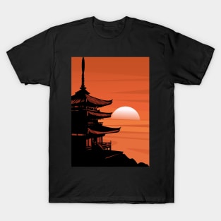 Sunset in japan T-Shirt